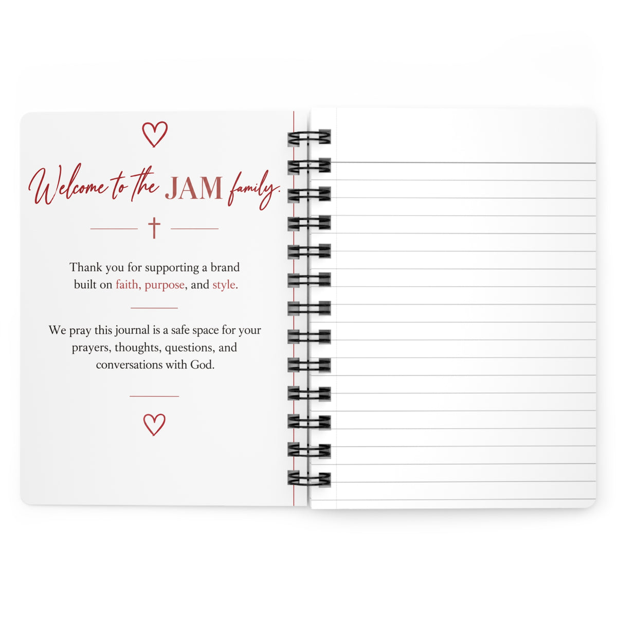 Faith Leopard Spiral Journal — "Have You Talked to God About It?" Christian Notebook