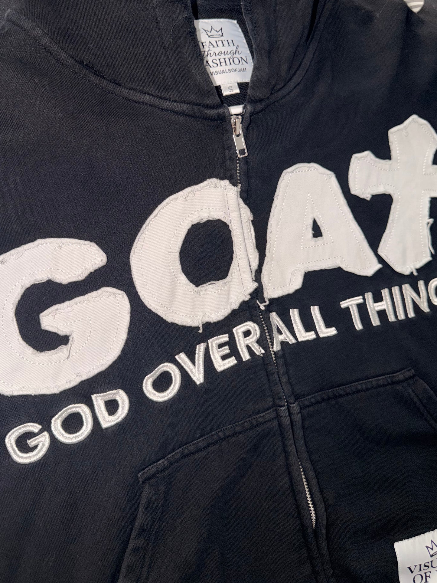GOAT Zip-Up Jacket — God Over All Things
