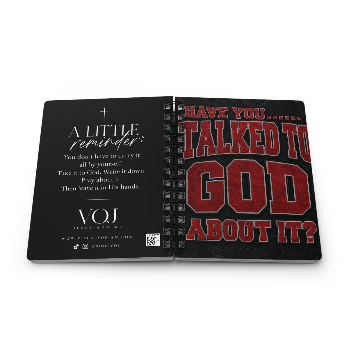 Have You Talked to God About It? — Spiral Bound Christian Journal