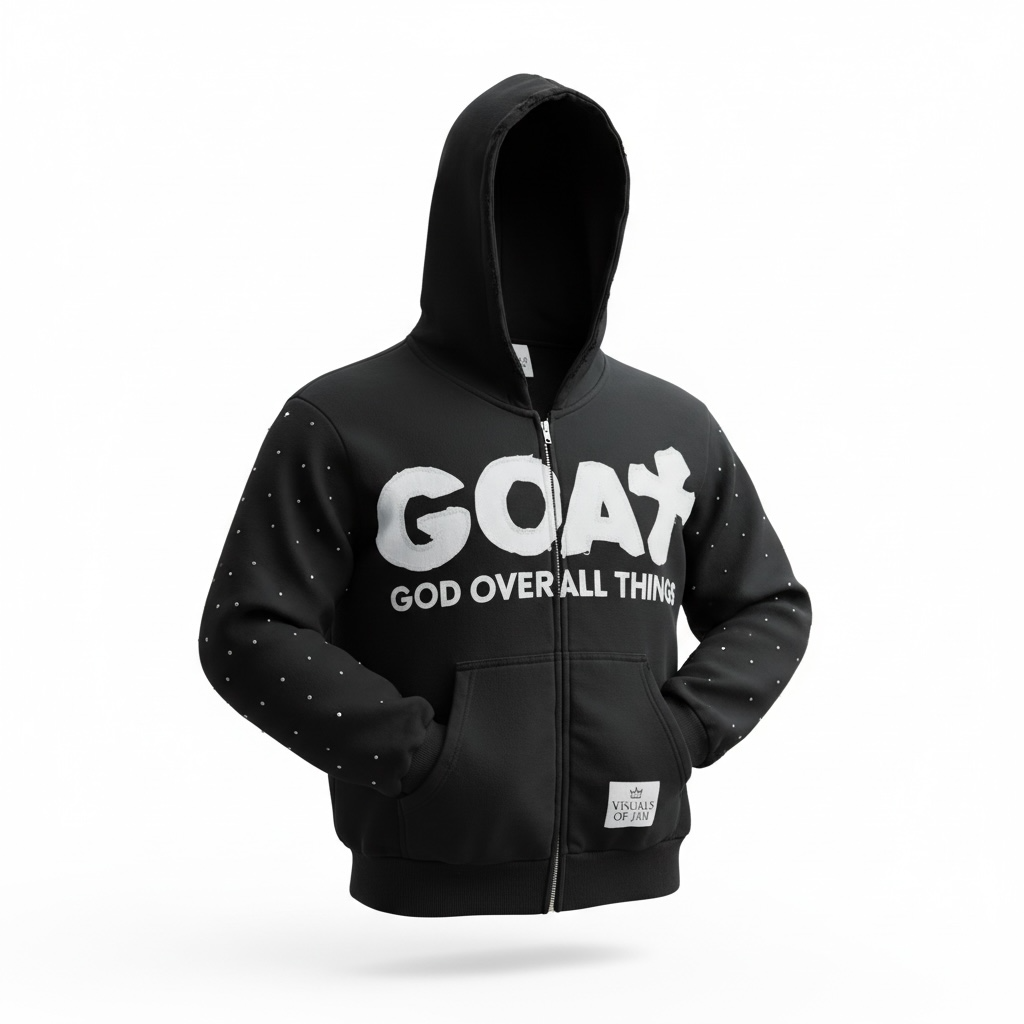 GOAT Zip-Up Jacket — God Over All Things