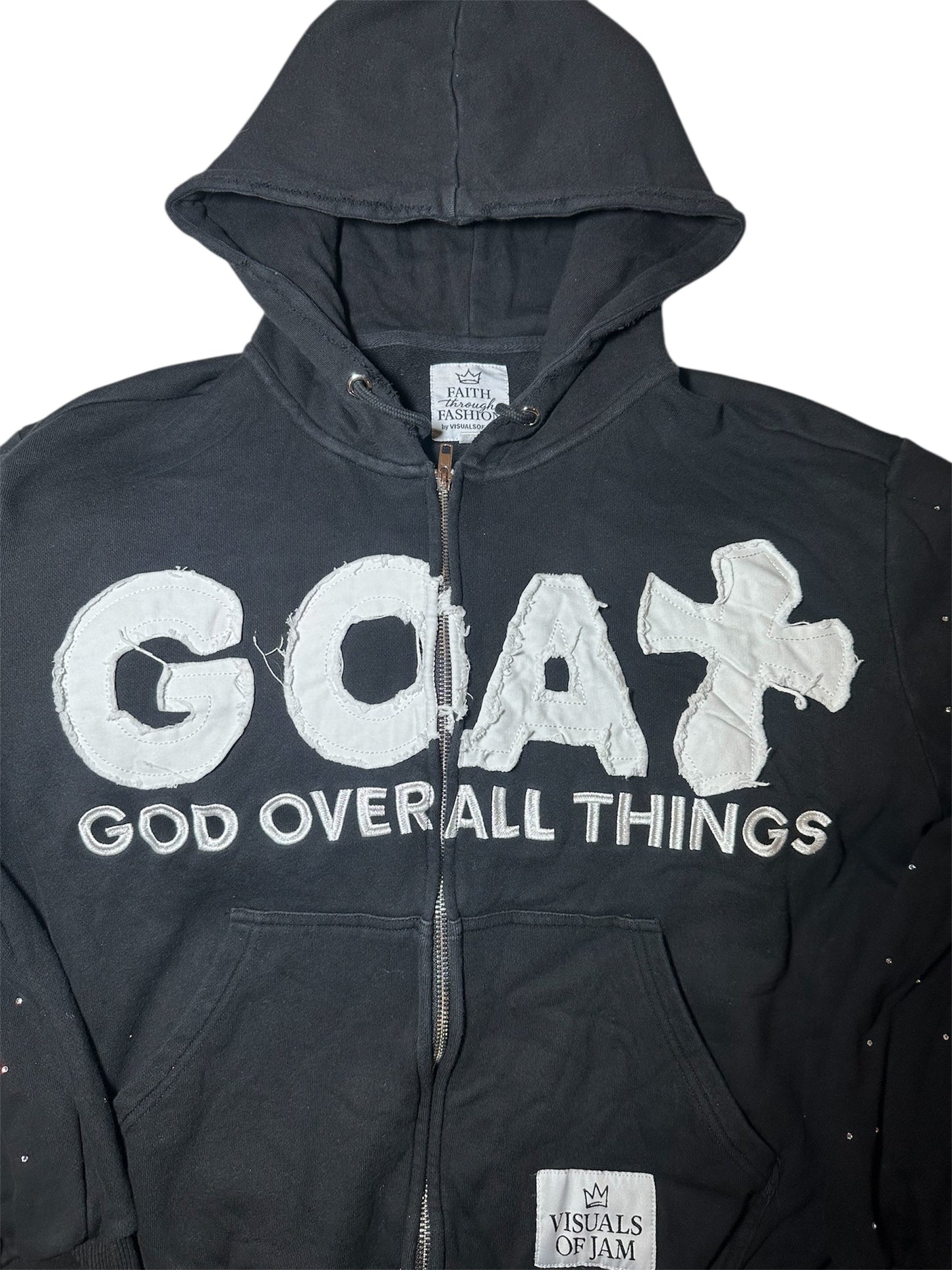 (COMING SOON) GOAT Zip-Up Hoodie — God Over All Things