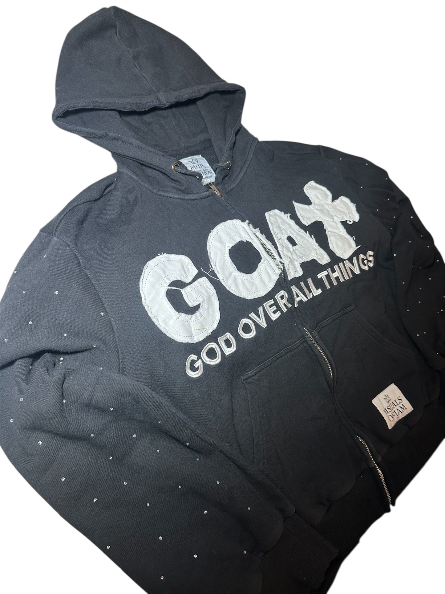 (COMING SOON) GOAT Zip-Up Hoodie — God Over All Things