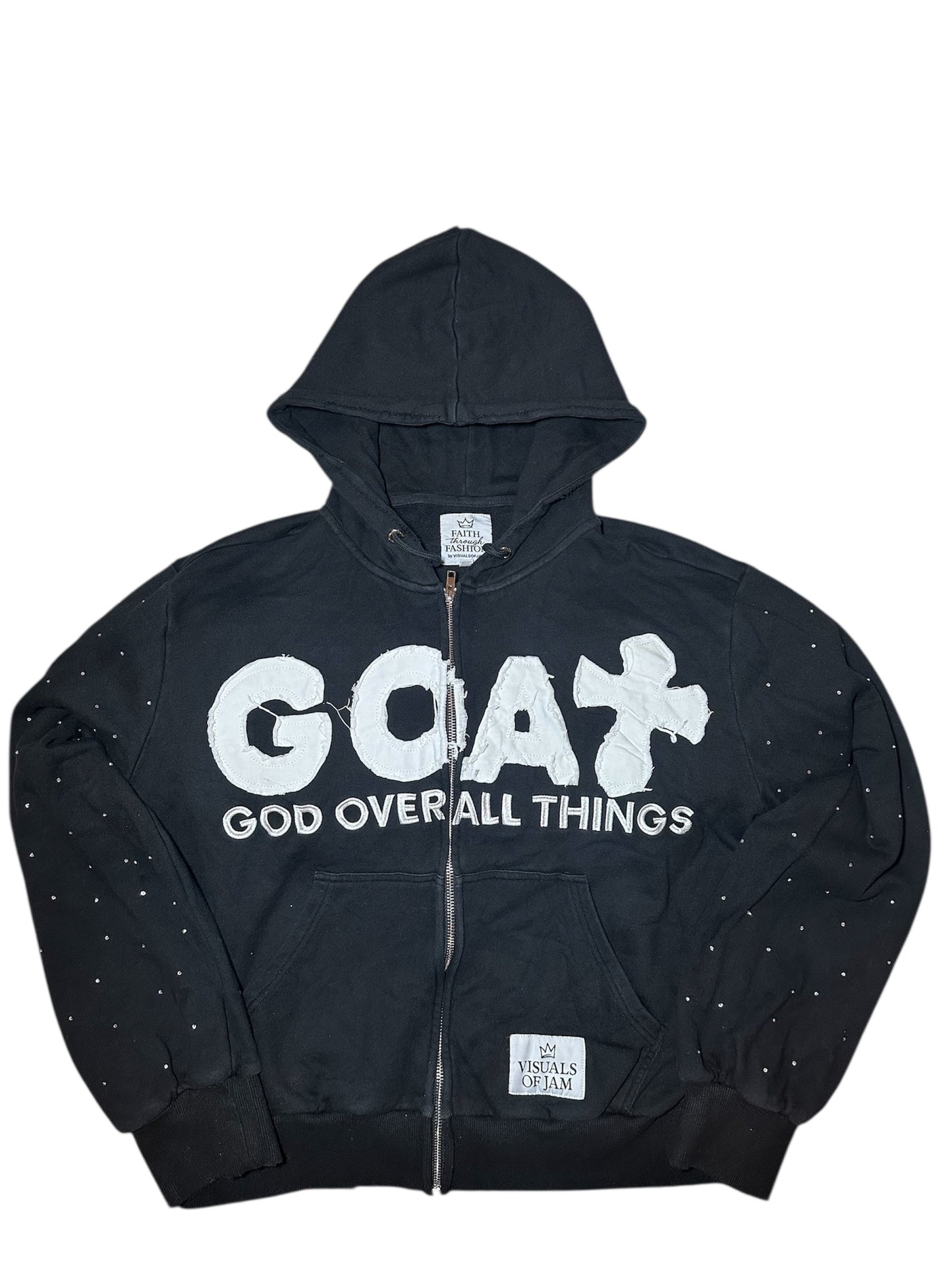 (COMING SOON) GOAT Zip-Up Hoodie — God Over All Things